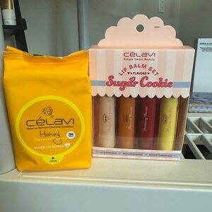CélaVi Honey Makeup Remover Towelettes - Yellow